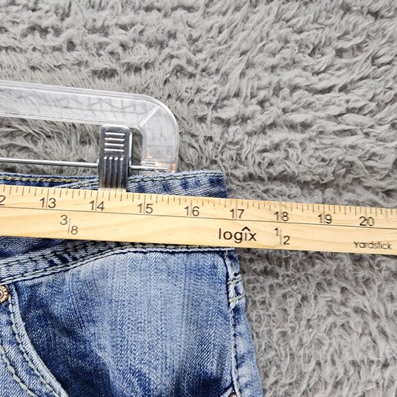 Rock & Roll Denim Jeans Mens 34x38 Blue Pistol Straight Leg *Read* - Picture 7 of 16